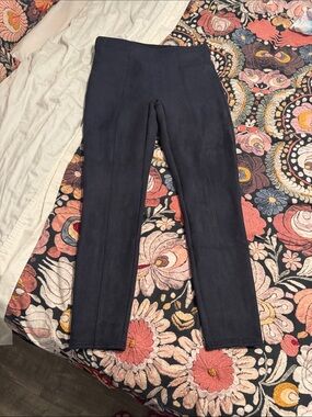 SPANX Black High-Waist Ponte Skinny Pants